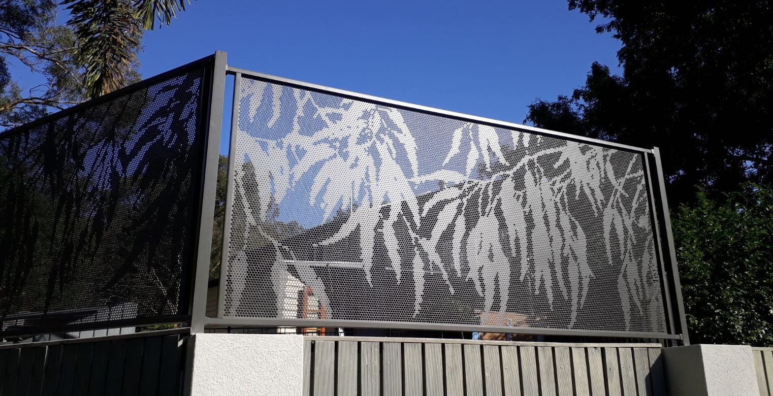 Western Australia pool perf gum pool fencing alternative
