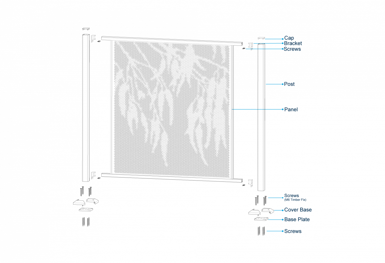 Timber base Bracket Pool Perf